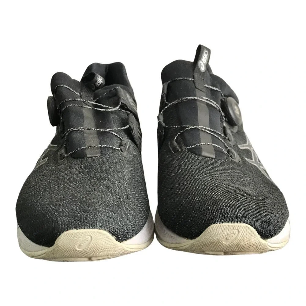 Asics Running Shoes Men 11 Black‎ Dynamis BOA T7D1N FlyteFoam Athletic Sneakers